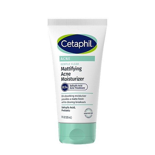 צטאפיל קרם לחות לפנים לאקנה מאט ג׳נטל קליר 89 מ"ל - Cetaphil