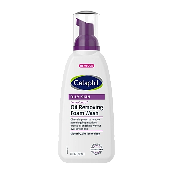 צטאפיל תרחיץ לפנים קצף להסרת שומן דרמה קונטרול 237 מ"ל - Cetaphil