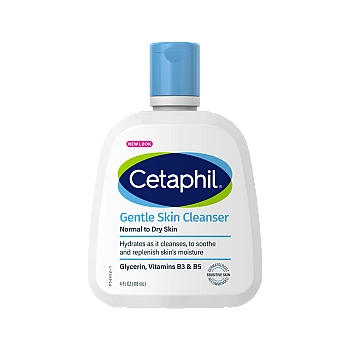 צטאפיל תרחיץ עדין לפנים לעור רגיש ללא בישום 118 מ"ל - Cetaphil
