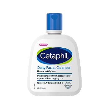 צטאפיל תרחיץ פנים יומי לעור רגיל עד שמן 118 מ"ל - Cetaphil