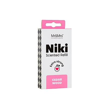 מילוי לכל סוגי NIKI ניקי בניחוח עץ ארז Cedar Wood - מבית Mr & Mrs Fragrance