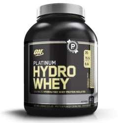 אבקת חלבון היידרו וואי פלטינום אופטימום 1.59 ק"ג בטעם קרם עוגיות אוברדרייב - מבית Optimum Nutrition