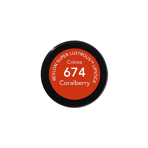 רבלון שפתון לחות SUPER LUSTROUS - גוון 674 - מבית REVLON