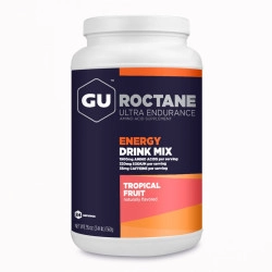  GU גו משקה אנרגיה איזוטוני בטעם פירות טרופיים GU ROCTANE - משקל 1560 גרם