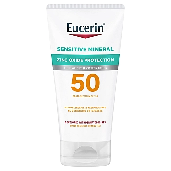 קרם הגנה מינרלי ועדין SPF50 קליל 118 מ״ל - Eucerin