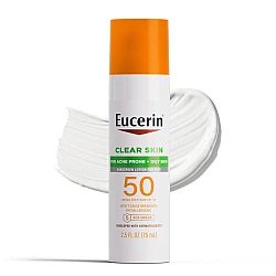 קרם הגנה קליל לפנים SPF50 ללא בישום 75 מ״ל - Eucerin