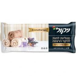 ניקול מטליות לחות לרצפה בניחוח ארומתרפיה 10 יחידות