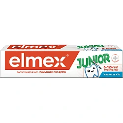 אלמקס משחת שיניים ג'וניור לגילאי 6-12 - 75 מ"ל - ELMEX