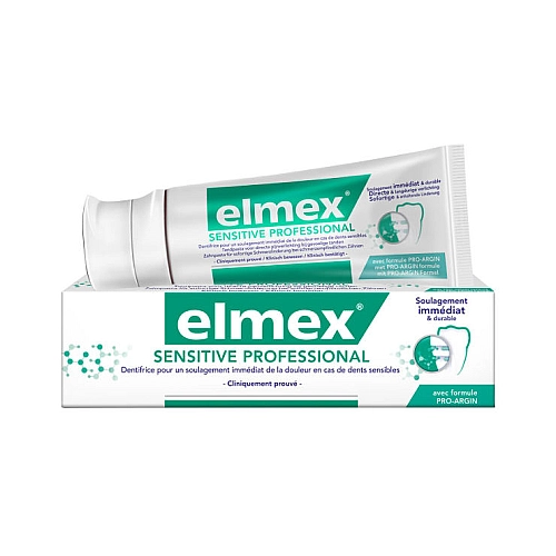 אלמקס משחת שיניים פרופשיונל סנסיטיב לשיניים רגישות - 75 מ"ל - elmex