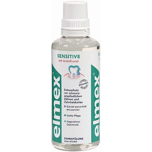 אלמקס סנסיטיב מי פה לשיניים רגישות 400 מ"ל - elmex
