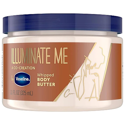 וזלין Illuminate Me חמאת גוף מוקצפת 325 מ"ל - מבית VASELINE