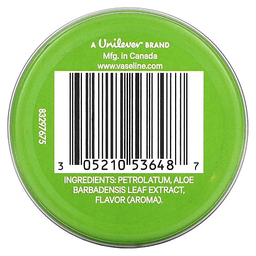 וזלין טיפוח לשפתיים רכות וחלקות אלוורה 17 גרם - מבית VASELINE