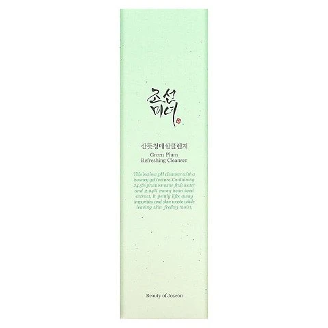 תכשיר ניקוי מרענן שזיף ירוק 100 מ"ל - מבית Beauty of Joseon תכשיר ניקוי מרענן שזיף ירוק 100 מ"ל - מבית Beauty of Joseon