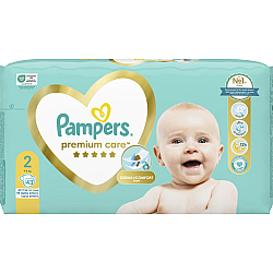 פמפרס פרימיום חיתולים מידה 2 משקל 4-8 ק"ג Pampers