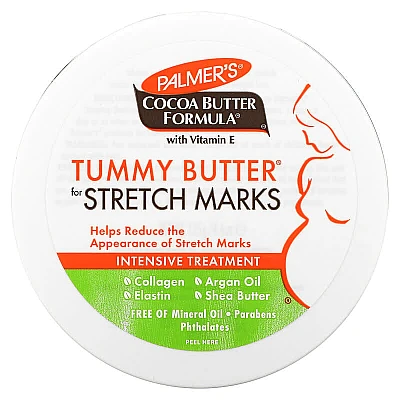 נוסחת חמאת קקאו לסימני מתיחה בבטן 125 גרם - Palmer's