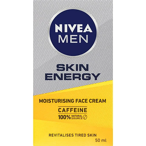 ניוואה ACTIVE ENERGY קרם יום לגבר 50 מ"ל - מבית NIVEA ניוואה ACTIVE ENERGY קרם יום לגבר 50 מ"ל - מבית NIVEA