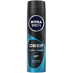 ניוואה דאודורנט ספריי לגבר דיפ ביט 150 מ''ל - מבית NIVEA