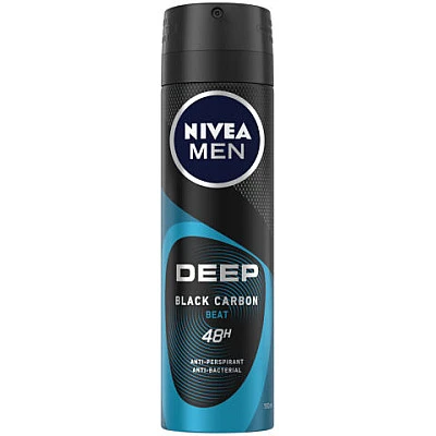 ניוואה דאודורנט ספריי לגבר דיפ ביט 150 מ''ל - מבית NIVEA