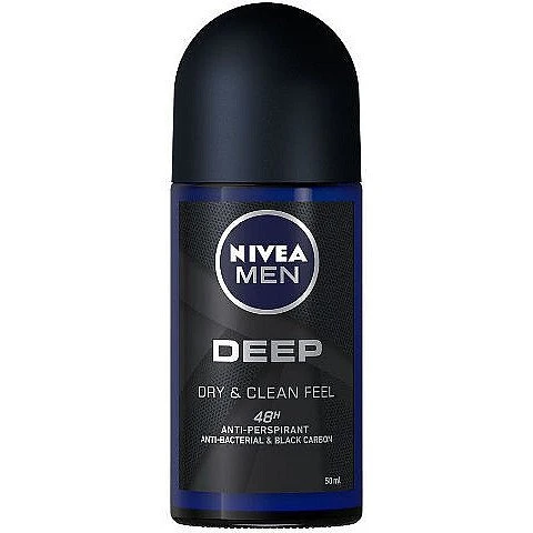ניוואה דאודורנט רול און דיפ לגבר 50 מ''ל - מבית NIVEA
