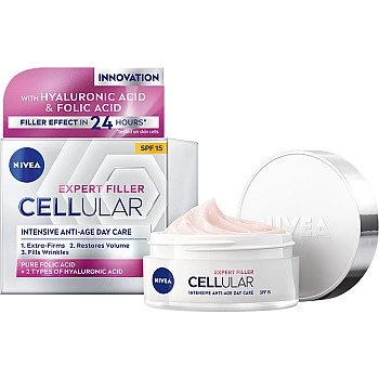ניוואה קרם יום אנטי אייג'ינג CELLULAR EXPERT סלולר 50 מ"ל - מבית NIVEA