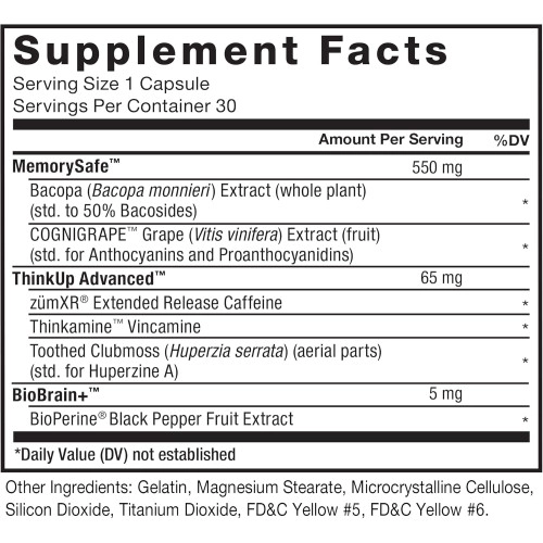 Forebrain שיפור הזיכרון 30 כמוסות - מבית Force Factor