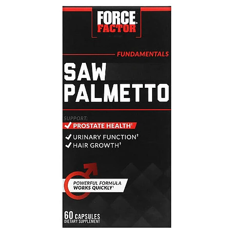 Fundamentals דקל ננסי 60 כמוסות - מבית Force Factor Fundamentals דקל ננסי 60 כמוסות - מבית Force Factor