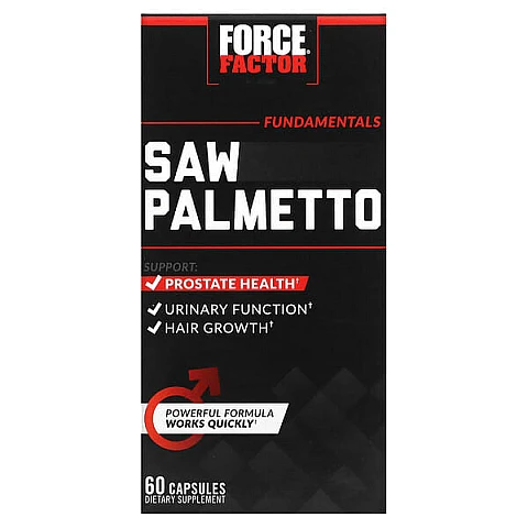 Fundamentals דקל ננסי 60 כמוסות - מבית Force Factor Fundamentals דקל ננסי 60 כמוסות - מבית Force Factor