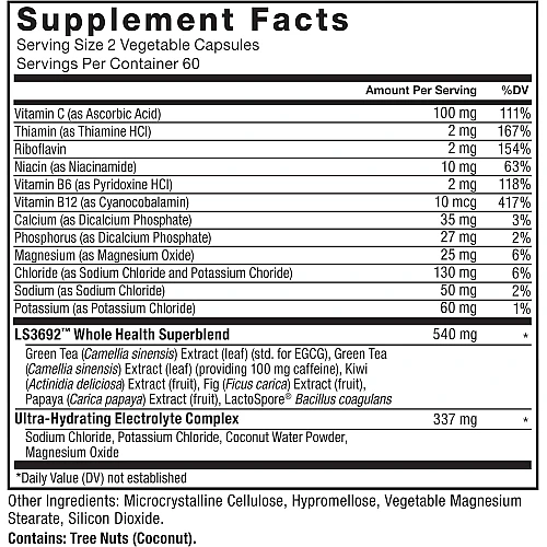 ProbioSlim רכיבים חיוניים לירידה במשקל 120 כמוסות צמחיות - מבית Force Factor