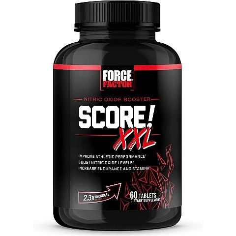 Score! XXL לשיפור ביצועי הגבר 60 טבליות - מבית Force Factor Score! XXL לשיפור ביצועי הגבר 60 טבליות - מבית Force Factor