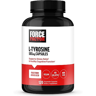 טירוזין 1000 מ"ג 120 כמוסות - מבית Force Factor