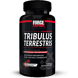טריבולוס קוטב מצוי (Tribulus Terrestris) טסטוסטרון 60 כמוסות - מבית Force Factor