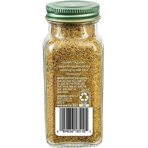 תערובת תיבול רב-תכליתית אורגני 59 גרם - Simply Organic תערובת תיבול רב-תכליתית אורגני 59 גרם - Simply Organic