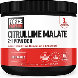 אבקת ציטרולין מלאט ביחס של 2:1 ללא תוספת טעם - 204 גרם - מבית Force Factor