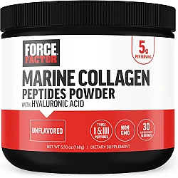 אבקת קולגן ימי ללא תוספת טעם 168 גרם - מבית Force Factor