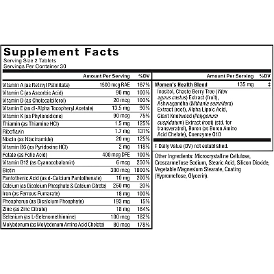 מולטי-ויטמין לנשים 60 טבליות - מבית Force Factor