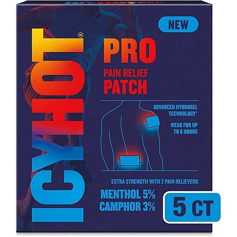 מדבקות Pro להקלה על כאבים 5 מדבקות - Icy Hot מדבקות Pro להקלה על כאבים 5 מדבקות - Icy Hot
