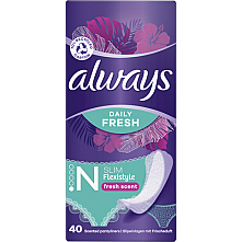 אולוויז פרש סלים פלקסיסטייל מגני תחתון עם ניחוח 40 יחידות