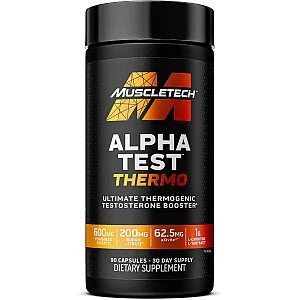 Alpha Test Thermo שורף שומן 90 כמוסות - מבית MuscleTech