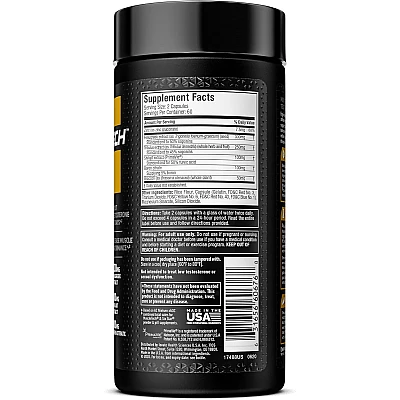 Alpha Test טסטוסטרון לגבר 120 כמוסות - מבית MuscleTech