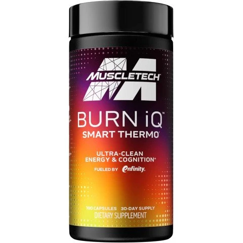 Burn iQ Smart Thermo שורף שומן חכם 100 כמוסות - מבית MuscleTech Burn iQ Smart Thermo שורף שומן חכם 100 כמוסות - מבית MuscleTech