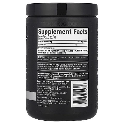 ל-גלוטמין מובחר ללא תוספת טעם 300 גרם - מבית MuscleTech ל-גלוטמין מובחר ללא תוספת טעם 300 גרם - מבית MuscleTech
