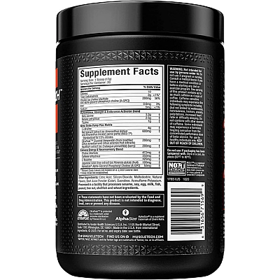 קדם אימון Shatter Pre-Workout Ripped תוסף לפני אימון בטעם סוכריות - 254 גרם - מבית MuscleTech