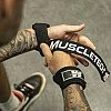 רצועות הרמת משקולות - צבע שחור - 2 יחידות - מבית MuscleTech רצועות הרמת משקולות - צבע שחור - 2 יחידות - מבית MuscleTech