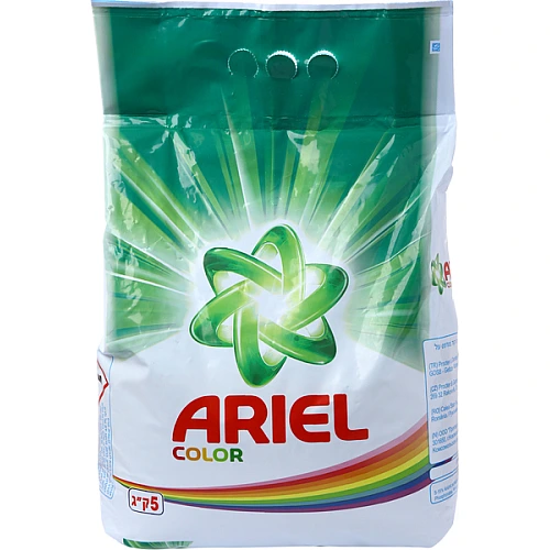 אבקת כביסה צבעונית קולור 5 ק"ג - מבית ARIEL