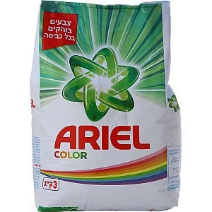 אריאל אבקת כביסה צבעוני קולור 3 ק"ג - מבית ARIEL 
