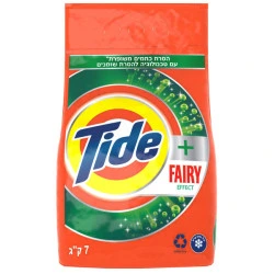 טייד אבקת כביסה אפקט פיירי מבית Tide במשקל 5 ק