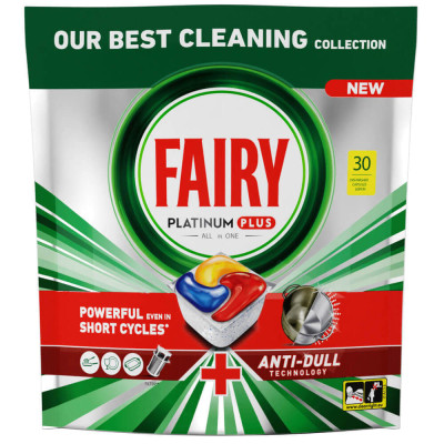 פיירי קפסולות למדיח פלטינום 30 יחידות - מבית FAIRY