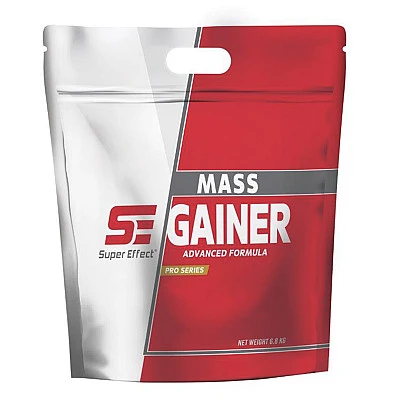 מאס גיינר MASS GAINER סופר אפקט שק טעם שוקו - משקל 6.8 ק"ג - מבית Super Effect