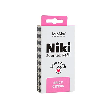 מילוי לכל סוגי NIKI ניקי בניחוח הדרים ספייסי Spicy Citrus - מבית Mr & Mrs Fragrance