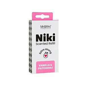 מילוי לכל סוגי NIKI ניקי בניחוח וניל ופאצ'ולי Vanilla & Patchouli - מבית Mr & Mrs Fragrance